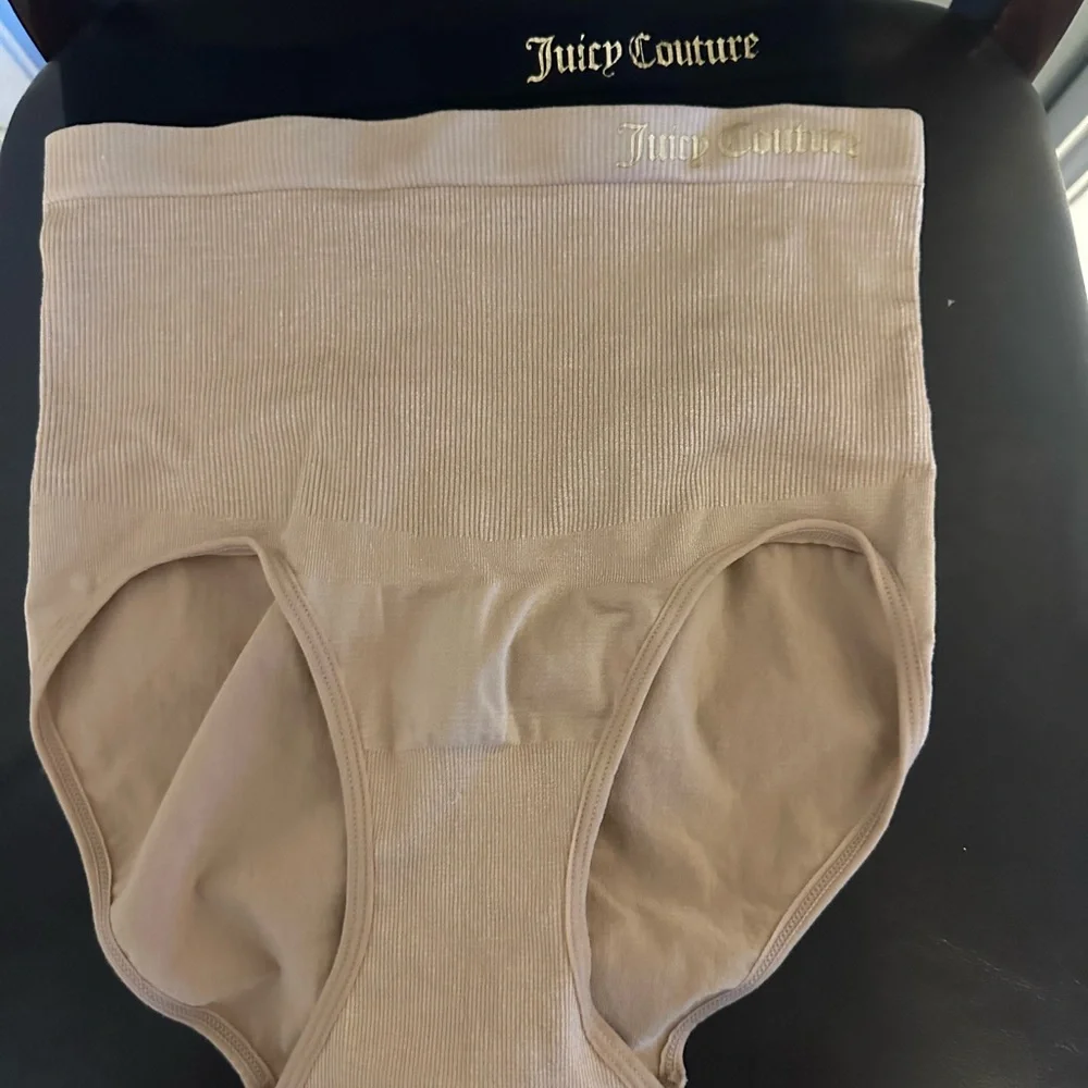 Juicy Couture Black and Tan Panties